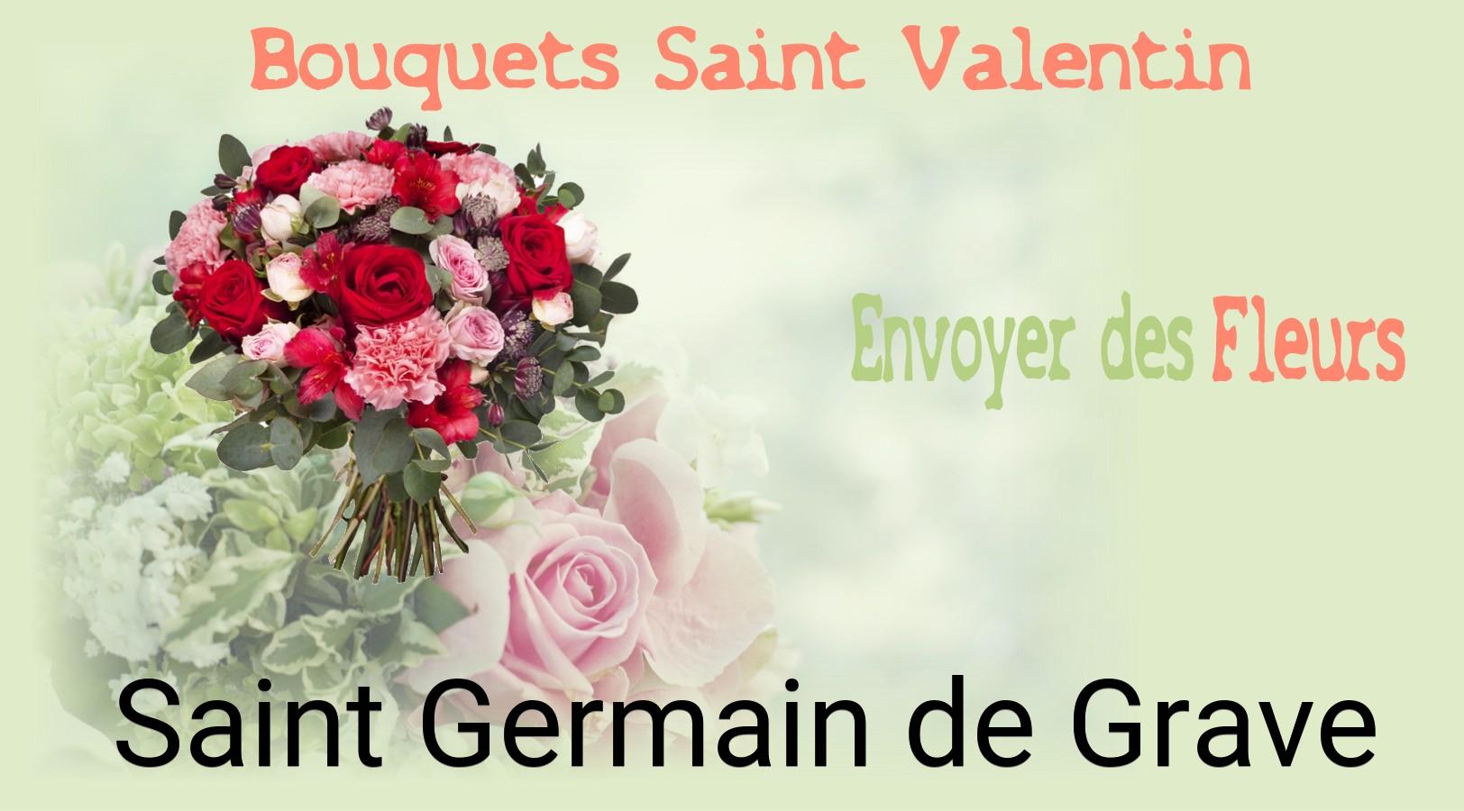 Roses de Saint-Valentin livrées à Saint-Germain-de-Grave